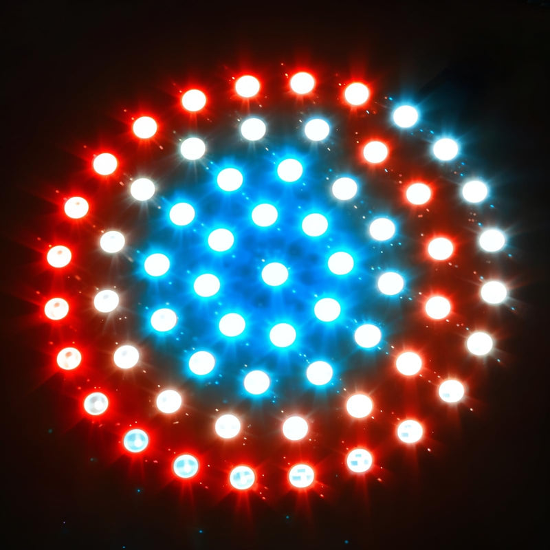 WS2812 5050 RGB LED Ring 61 LEDs, Addressable for Arduino | 5 rings (1,8,12,16,24 LEDs), 61 WS2812B RGB LEDs, integrated driver, for Arduino DIY, individually controllable