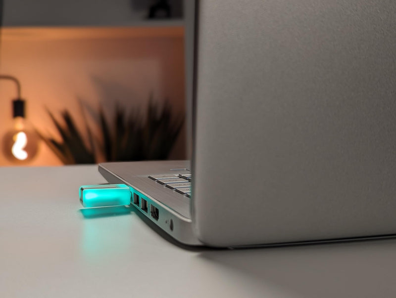 MuteMe Mini - USB C - Illuminated Physical Mute Button for Zoom, Teams, WebEx & More (As Seen on Shark Tank)! Mac/PC Compatible. USB Cord & Adapter Included. Free Software Download Required. MuteMe Mini -USB C