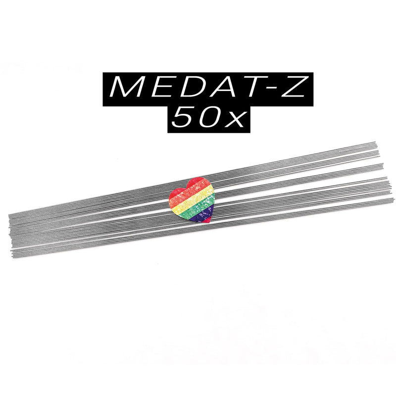 MedAT-Z 2023 - 50x practice wire - 0.7mm wire for the selection process for studying dentistry in Austria with original eyelet