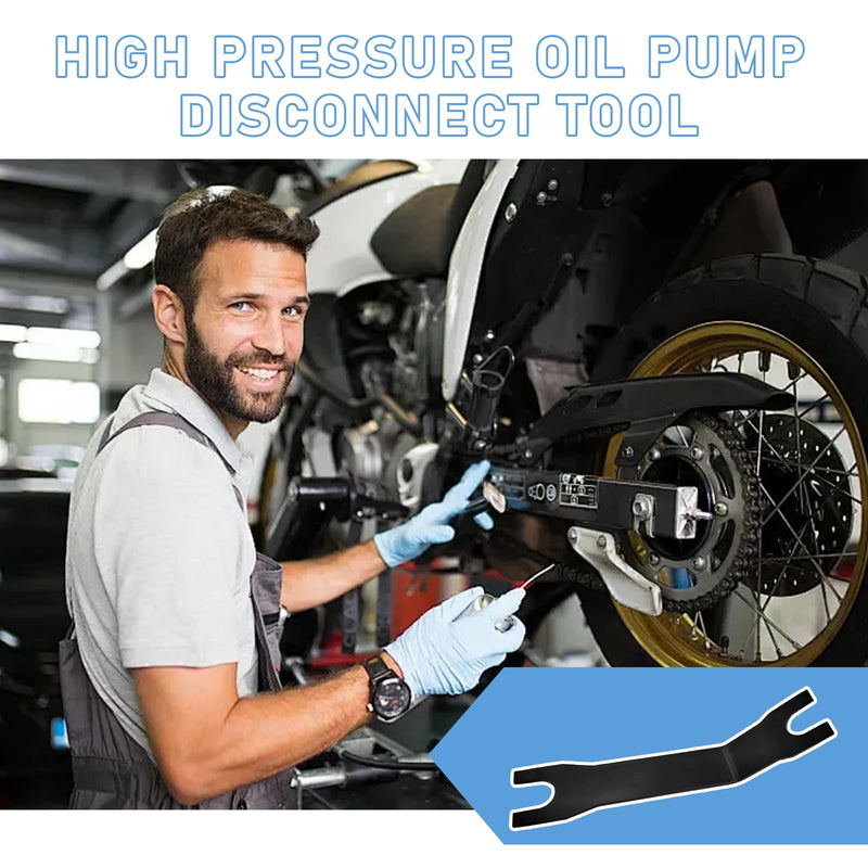 High Pressure Oil Line Quick Disconnect Tool, HPOP Quick Disconnect Tool, HPOP Wrench Quick-Release Coupling Tool Compatible with 6.0L 7.3L Powerstroke, Car Accessories