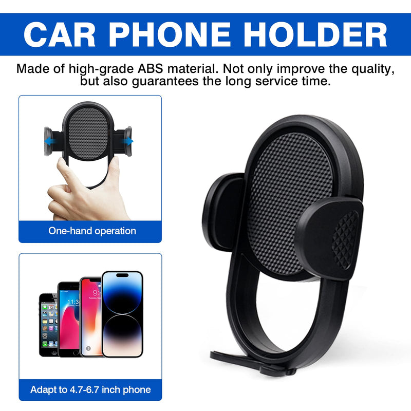 Autorder Car Phone Holder for 2020-2022 KIA Telluride Accessories 10.25-Inch Cell Phone Mount with Dash Organizer Hands-Free 360 Degree Rotation Kia Telluride 20-22 10.25-inch