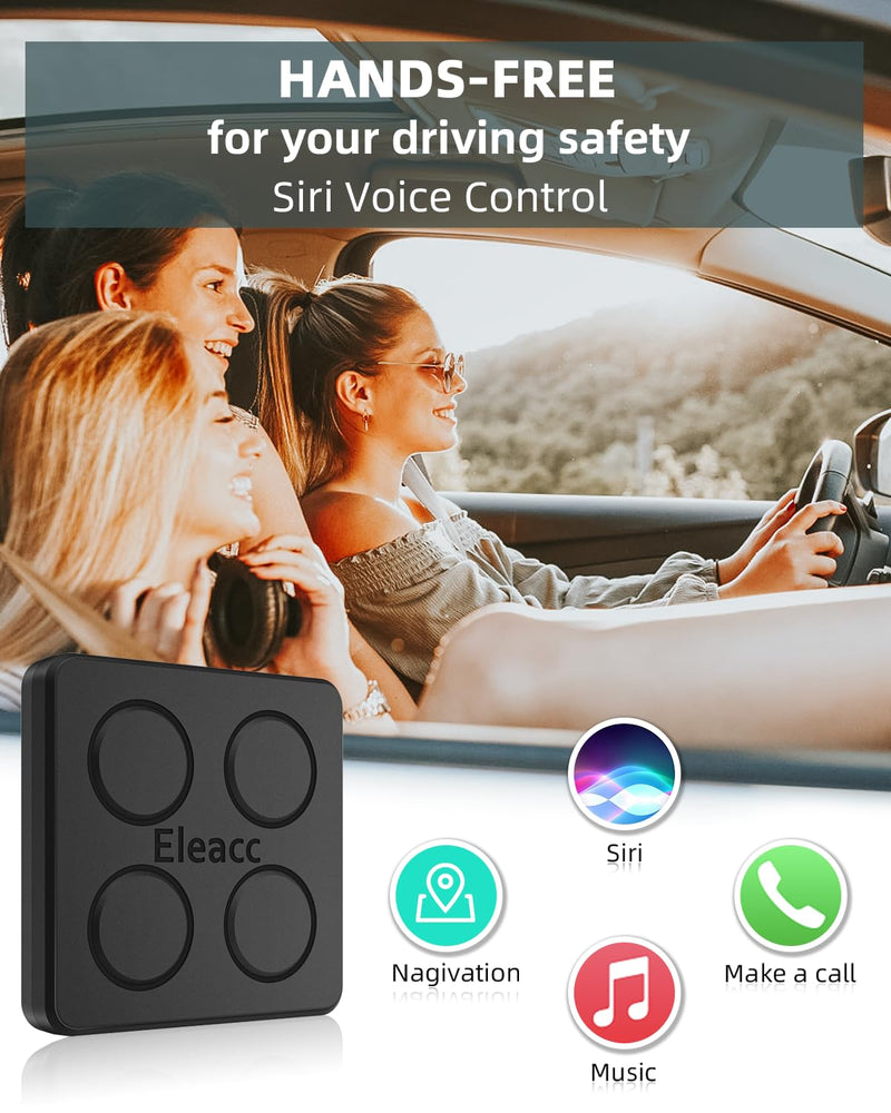 Wireless CarPlay Adapter for iPhone, Convert Wired to Wireless Apple CarPlay Adapter, Mini Size 5.8GHz WiFi Bluetooth Auto Connect CarPlay Dongle for Cars from 2015 & iPhone iOS 10+