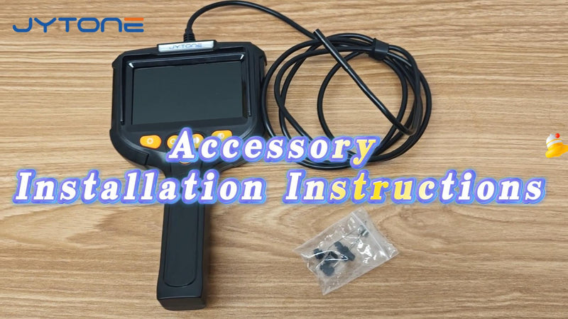 Endoscope Camera with Light, 5.5mm Waterproof Borescope with 4.3" HD Screen, 33ft Semi-Rigid Cable for Automotive, Plumbing, Pipe Inspection 4.3IN-33FT