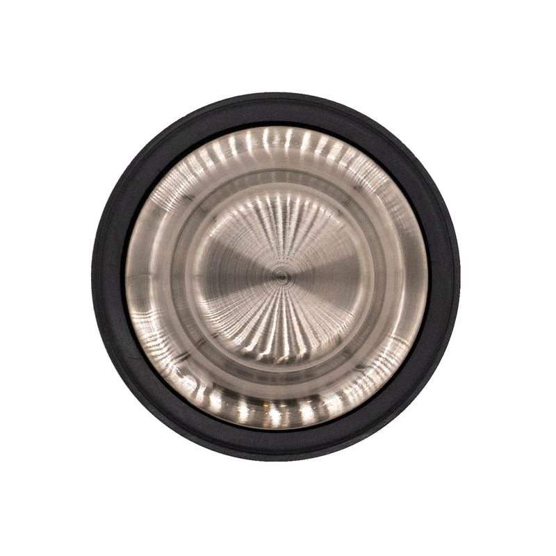 Westbrass D2082-07 3-1/2" Extra-Deep Collar Kitchen Sink Waste Disposal Flange & Stopper, Satin Nickel 1-Pack