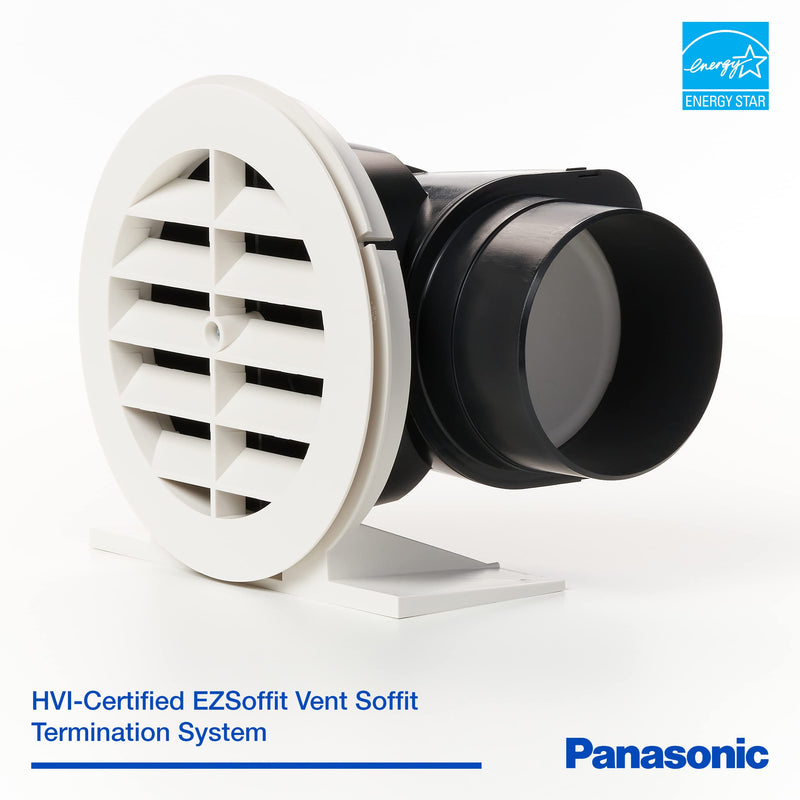 Panasonic EZSV14 EZ Soffit Ventilation pre-soffit installation
