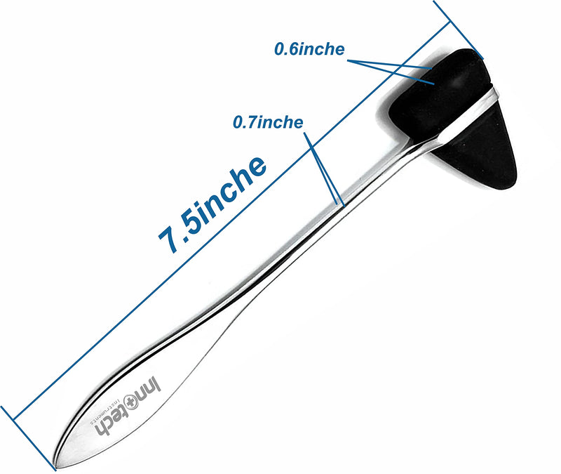 Taylor Neurological Reflex Hammer with Colors (Black) black