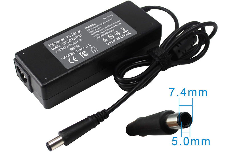 90W 19V 4.74A Power Supply AC Charger for HP Pavilion All-in-One Desktop PC 22-3030 22-3110 23-g010 24-g020 18-5110 19-2304 20-B010 20-B013W 20-B014 21-h010 21-2024 22-3010 22-3020 Adapter Cord
