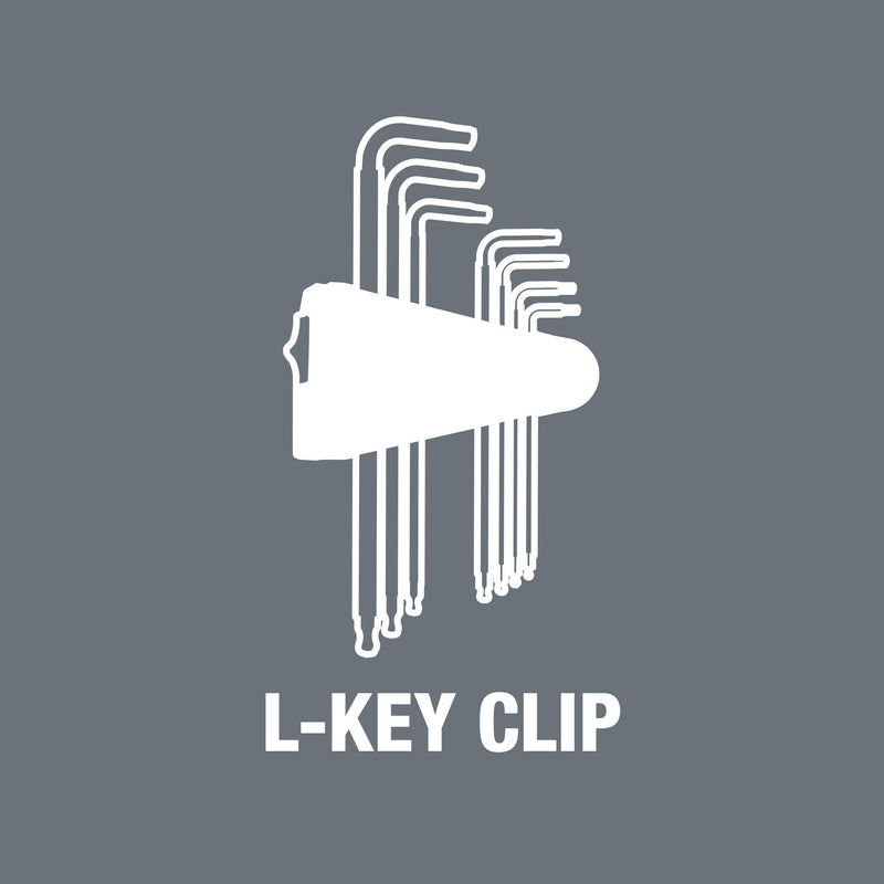 Wera 05073594001 950 Pkls/9 Sm N Sb Long Arm Hex Key Set Classic