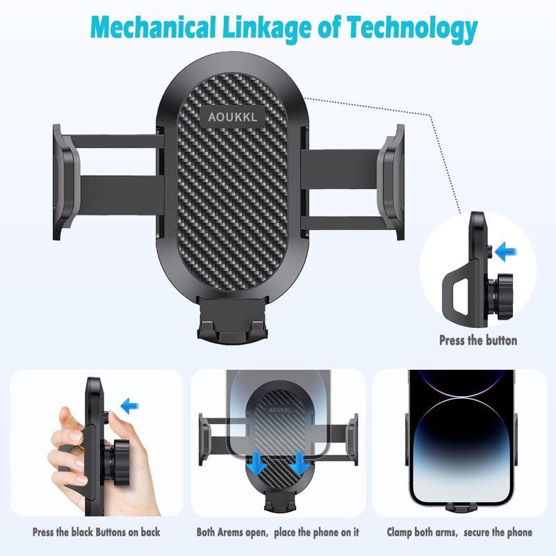 Car Phone Holder Fits for Jeep Wrangler JL/Gladiator JT 2024 Accessories(Only fit for 12.3-Inch Screen),Thick Cases Friendly,Cell Phone Mount for 4.7-7 in Phones Wrangler JL/Gladiator JT 2024(12.3 in screen)