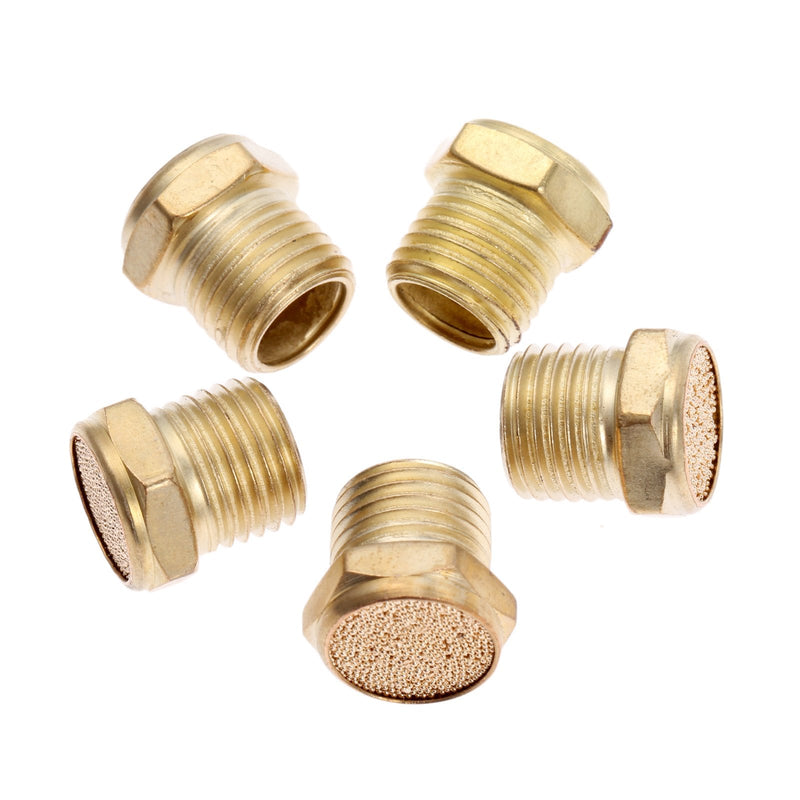 5 x 1/4" Threaded Air Vent Muffler