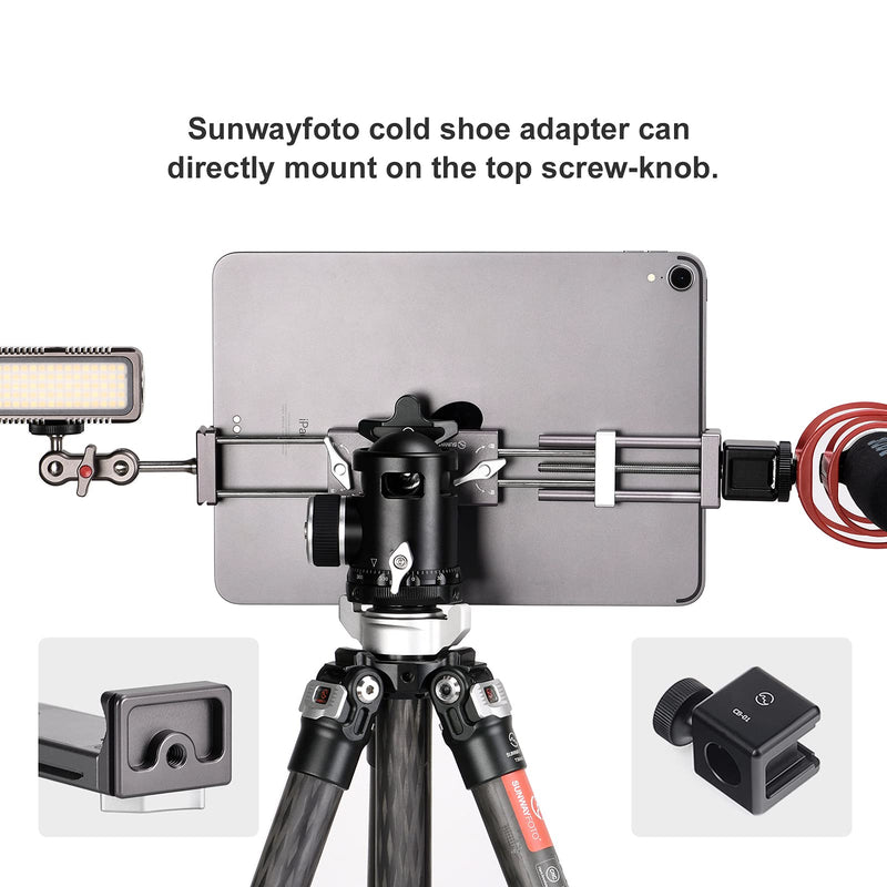 PC-03 Tablet Laptop Mount Smart Phone Bracket Tripod Bracket Accessories for pad Pro Holder Arca Swiss Stand Universal