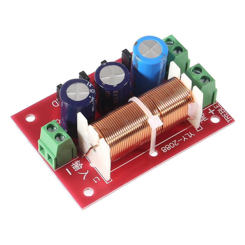 400W Adjustable Multi Speaker Treble/Bass 2 Unit Audio Frequency Divider 2 Way Crossover Filters YLY-2088