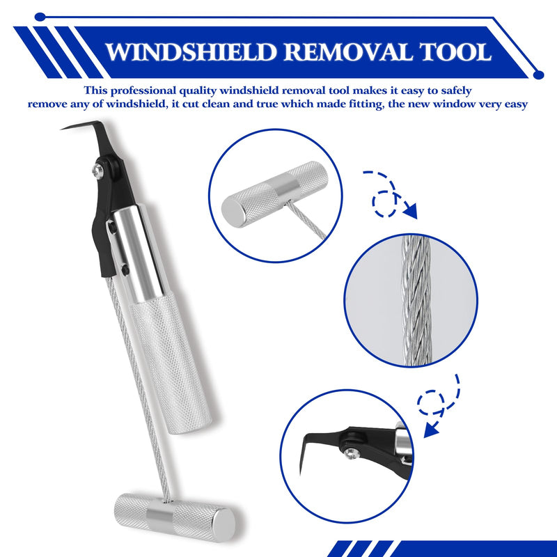 Windshield Removal Tool, Window Removal Tool, Professional Auto Glass Removal Tools, Windshield Replacement Tools