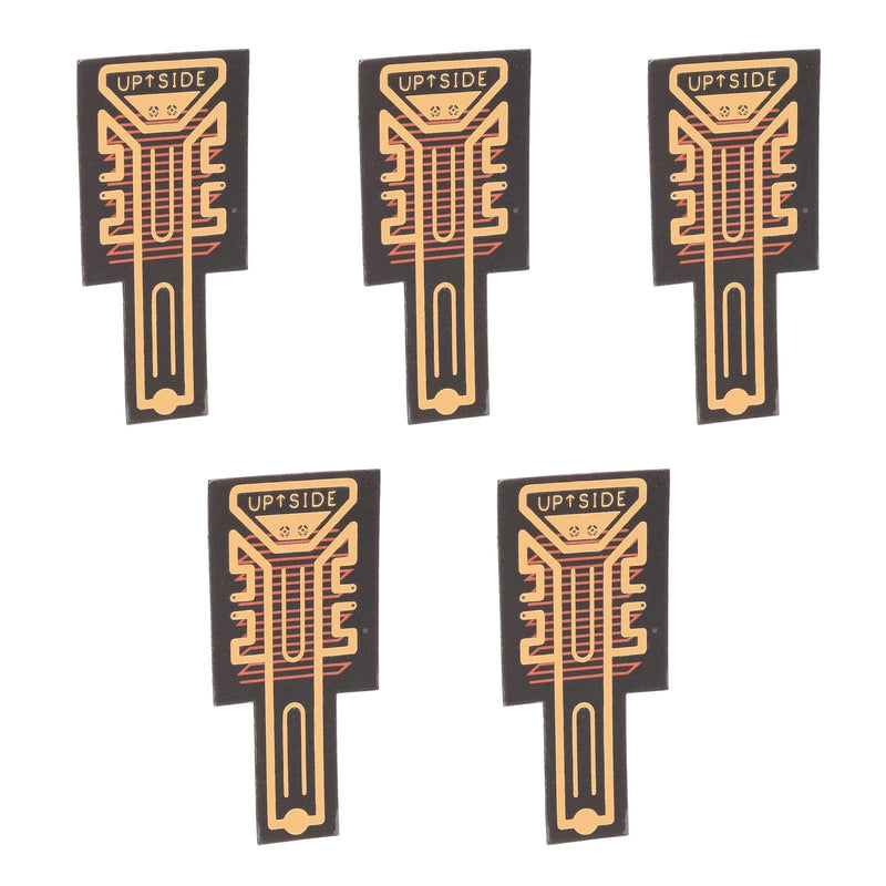 Generic Improved Phone Signal Enhancement Stickers Lightweight Signal Stickers for Mobile Phones Ships Elevators Black Gold Set of 5, Genericde5gt4hakq