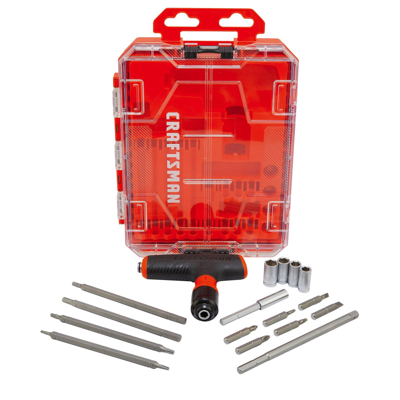 CRAFTSMAN Ratcheting Wrench Set, T-Handle, 20 Piece (CMHT68133)