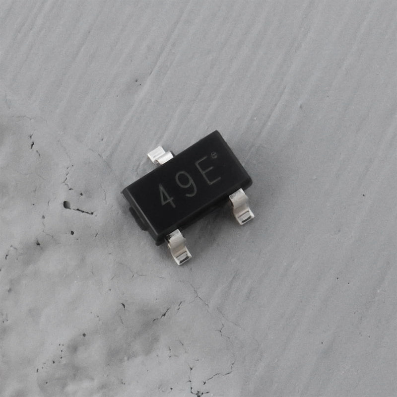 OTOTEC SMD Linear Hall Effect Sensor Switch 49E SS49E AH49E Compatible with Motor Control for Reading Magnetic Codes Pack of 20
