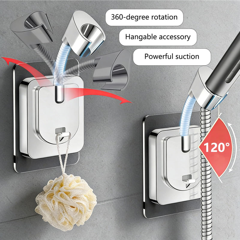 High Pressure Filtered Shower Head - Ion Shower head with Handheld for Hard Water | 4 Spray Modes Showerhead Combo with 12 Replacement Filters, 78" Extra Long Hose & Adjustable Bracket L