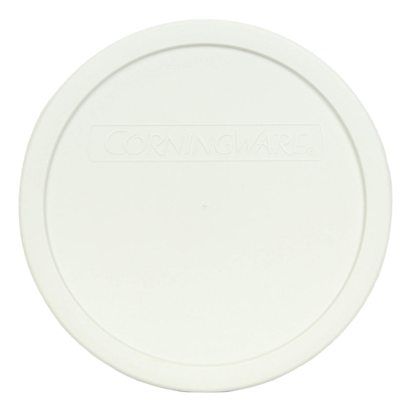 CorningWare FS5 1.5qt Round French White Casserole Dish & F-5-PC 1.5qt French White Plastic Lid