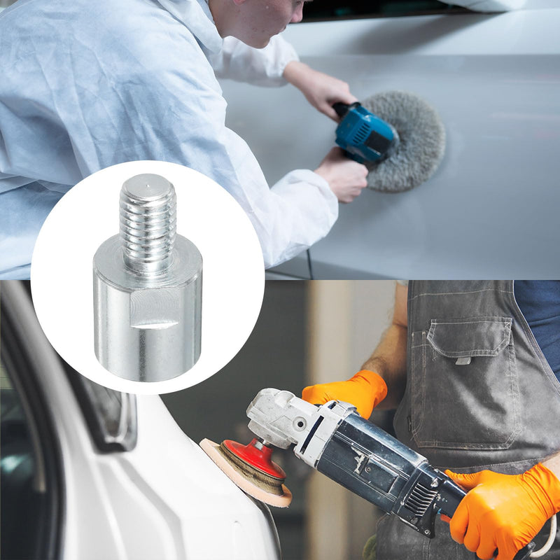 QUARKZMAN M14 Female to M10 Male Adapter Polisher Adapter Connection | Rotary tool connection thread adapter conversion tool for polishing wheel