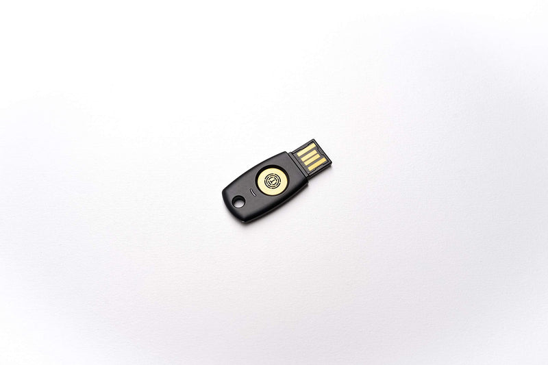 FIDO2 U2F Security Key Passkey Two-Factor Authentication (2FA) USB Key PIN+Touch (Non-Biometric) USB-A Type TrustKey T110