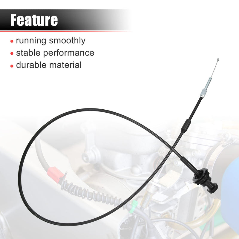 X AUTOHAUX 90cm Carburetor Choke Cable for Polaris Sportsman 300 2008-2010 for Polaris Sportsman 335 400 450 500