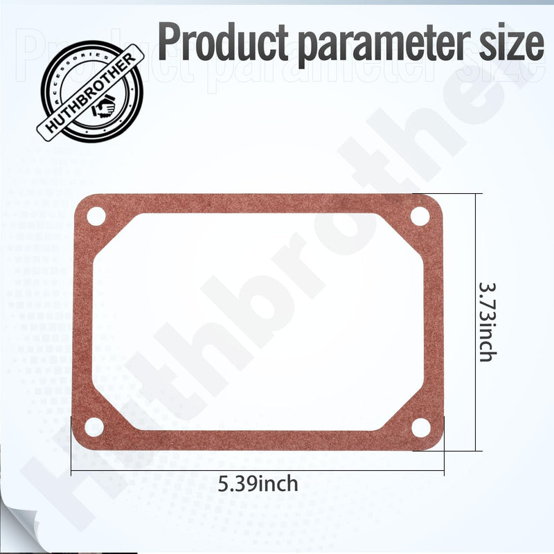 4-pcs 272475S Rocker Cover Gasket for B&S Replaces 692285 272475, Fits Model 21B706, 21B707, 21B972, 28N707, 28N700, & 280700,Etc. Also for John Deere LA115 LA105 LA125 LA Series.