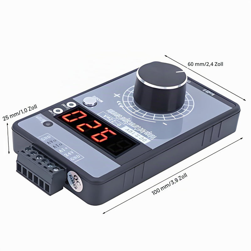 Handheld Signal Generator 0-10V 0-22 mA Adjustable Digital Analogue Simulator with LCD Display and Three Power Supply Options