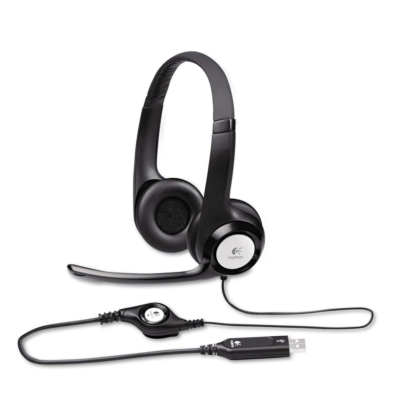 Logitech New logitech h390 USB Headset with noisecanceling Microphone Bulk Packaging, 5.8 Ounce Single