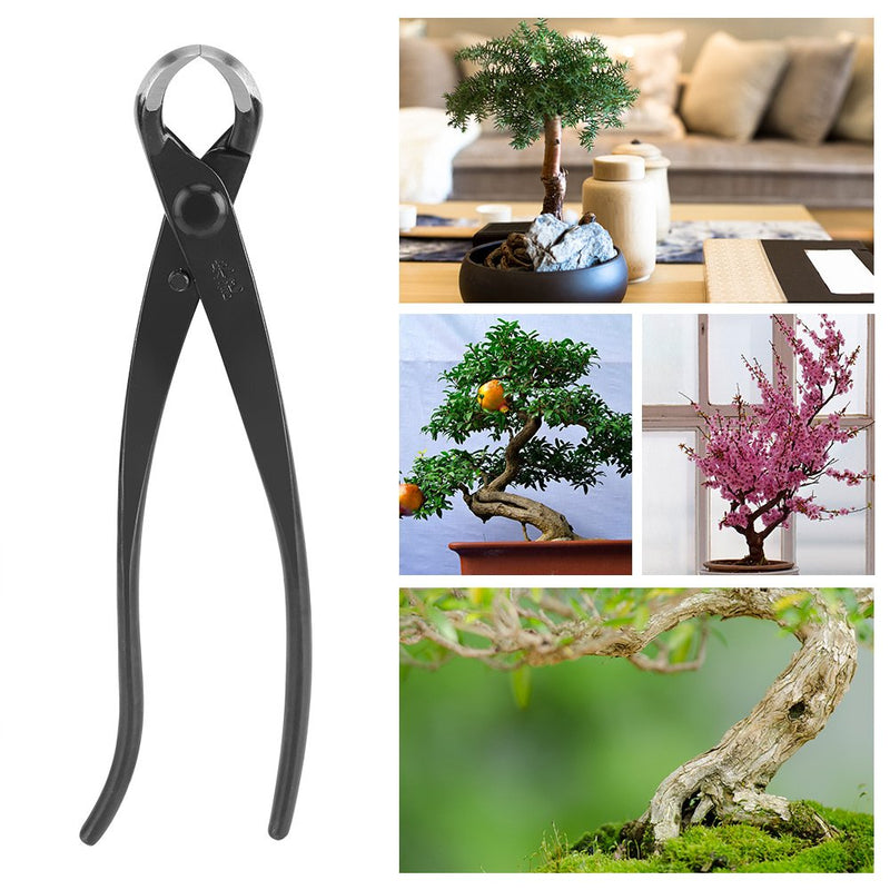 Fdit 204mm 8inch Knob Branch Cutter, Garden Fruit Tree Hollow Concave Cutter Tool with Round Gardening Bonsai Tools Scissors