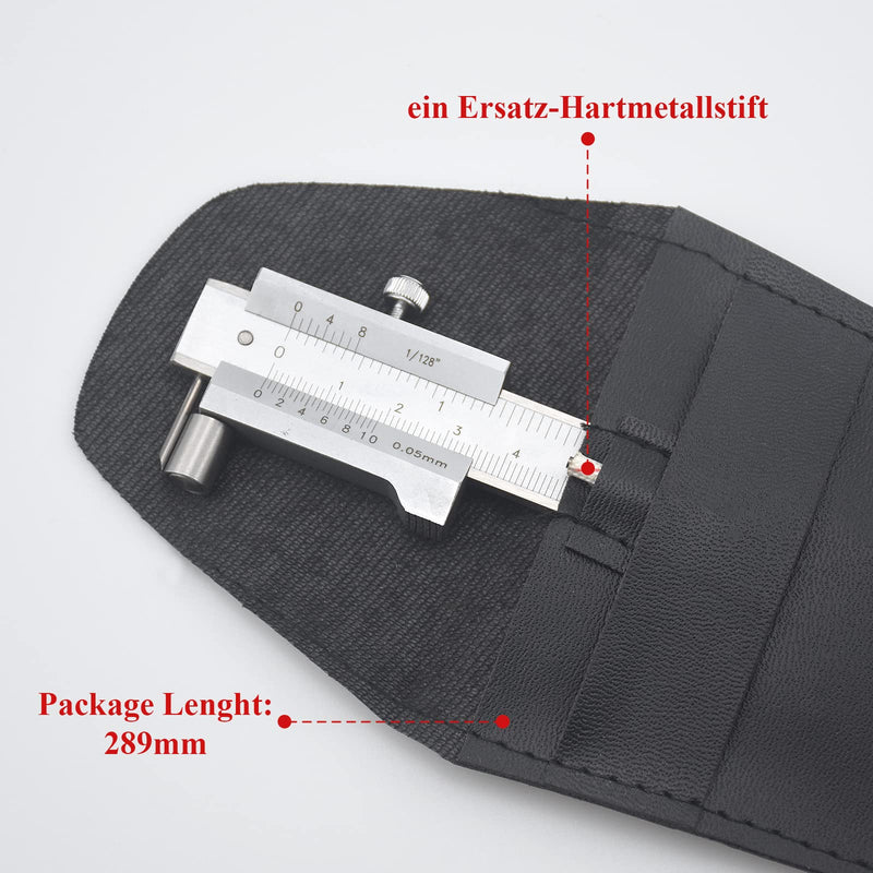 Aiyomi 0-200 mm marking caliper measuring tool with locking screw stainless steel parallel marking tool