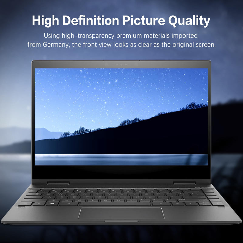 Laptop Privacy Screen 15.6 Inch 16:9 Aspect Ratio, Laptop Screen Privacy Shield Compatible With Lenovo Hp Dell Acer Asus Thinkpad Envy Xps, Removable Anti Glare Blue Light Computer Filter Protector Laptop 15.6 Inch 16:9