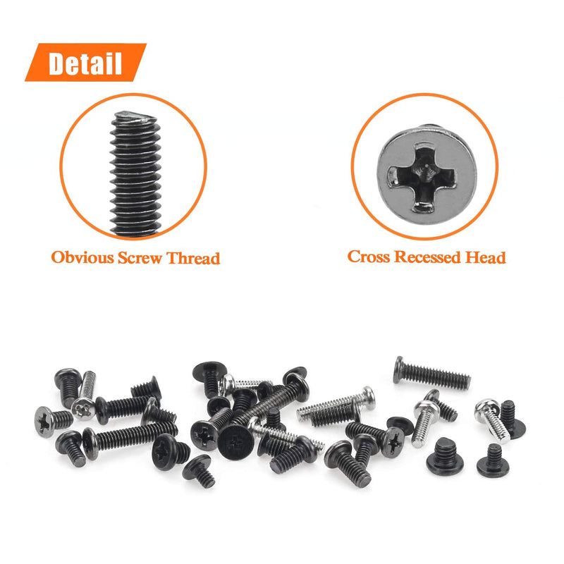 800 Pieces Laptop Notebook Computer Screw Replacement Repair Kit, Electronic Repair Screws for SSD, Laptop Notebook Computer