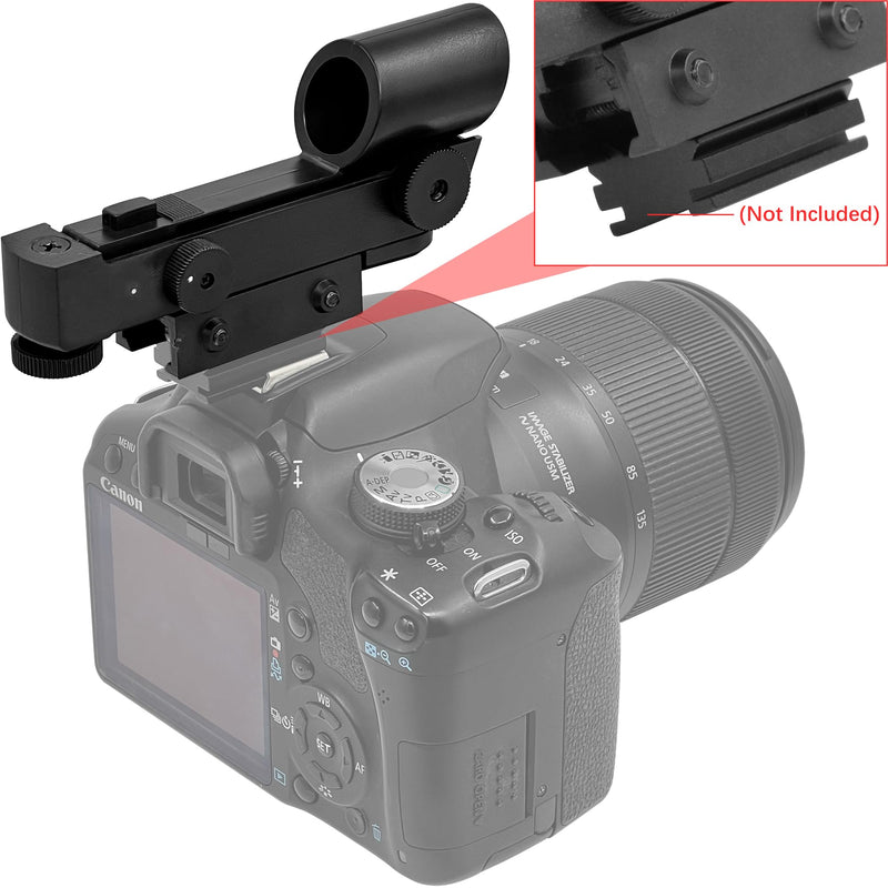 Red Dot Finderscope - Star Pointer Viewfinder Astronomical Telescope Accessories with Slide-in Bracket