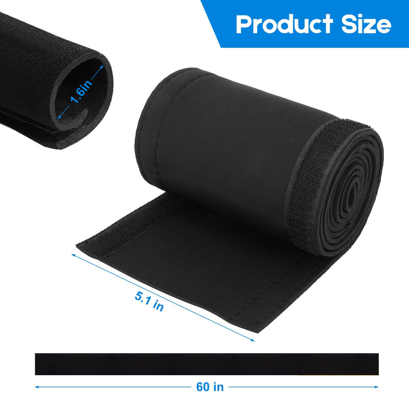 Trolling Motor Cable Sleeve 60 inch Neoprene Cable Organizer for Trolling Motor Portable Boat Accessories (5FT) 5FT