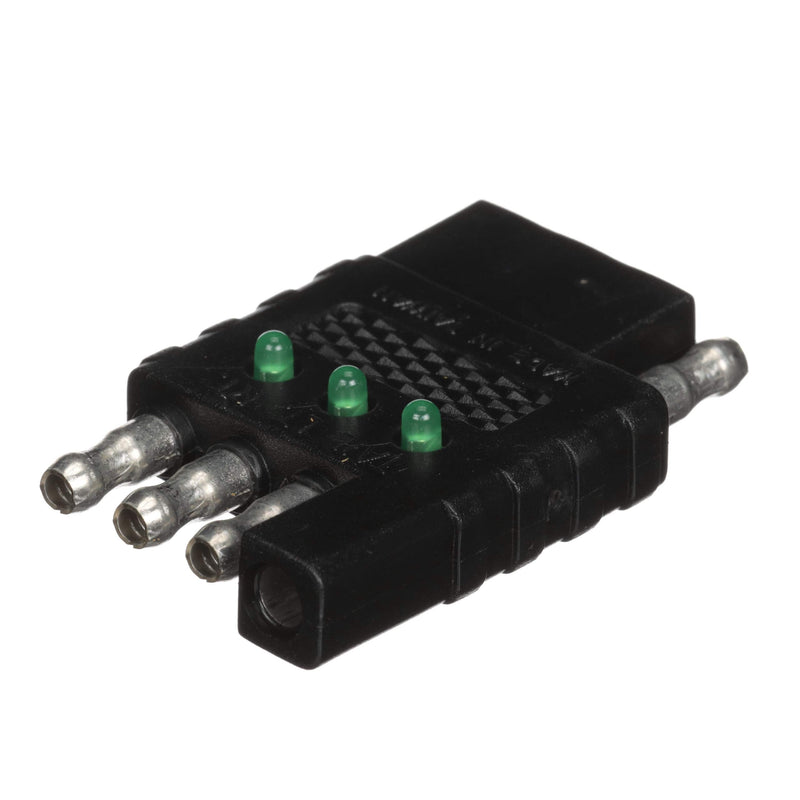 Attwood 14133-6 Trailer Light Circuit Tester, Indicator Lights Identify Circuit Issues, Tests Taillights, Ground and Turn Signals One Size
