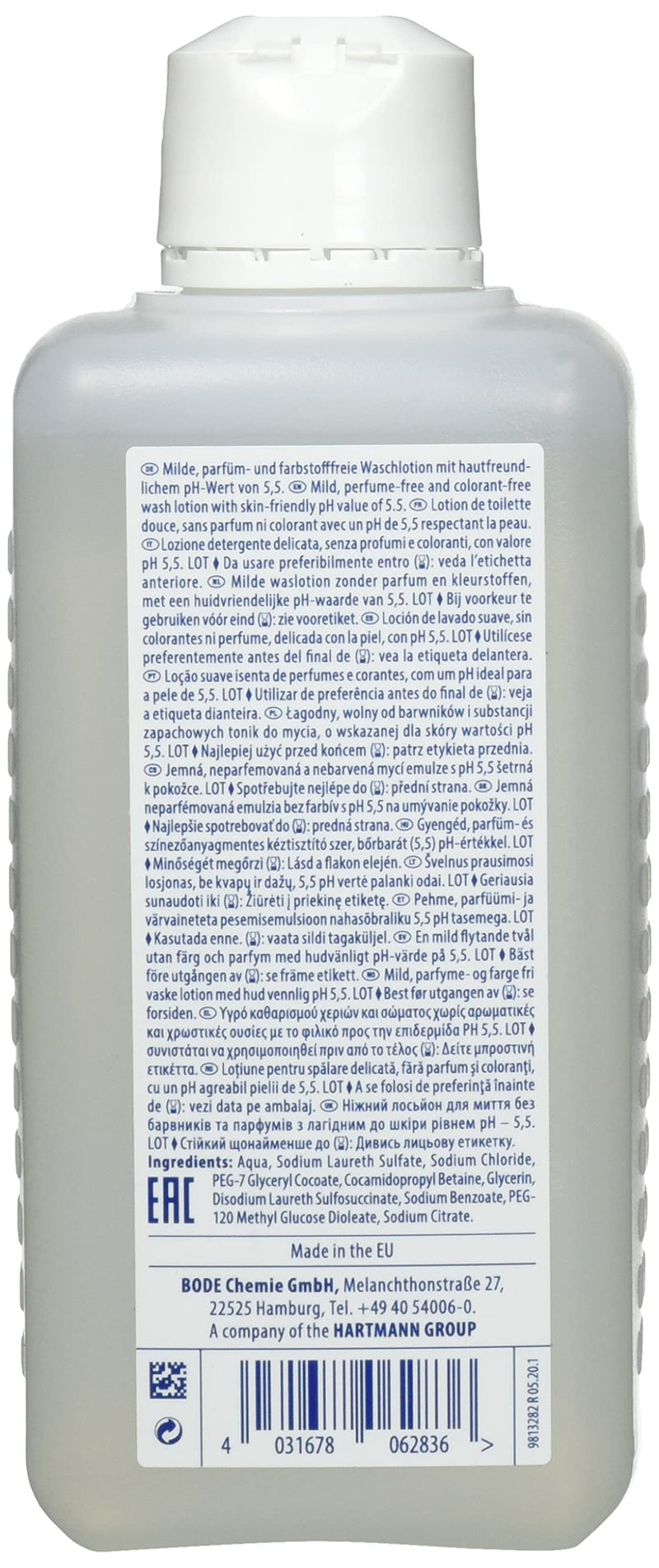 Baktolin pure, washing lotion 500 ml single