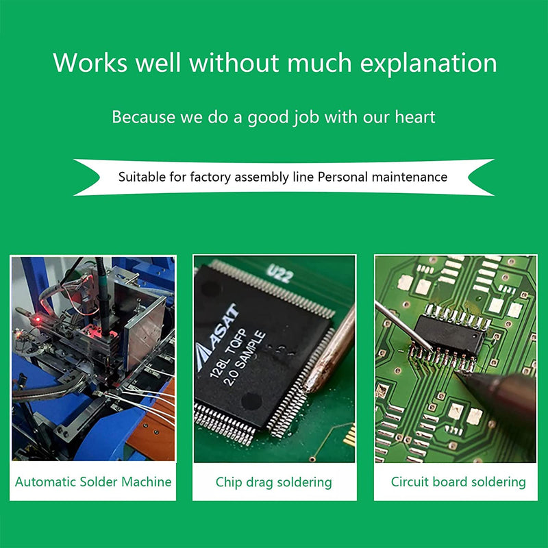 Solder 0.8mm, lead-free solder with rosin core, solder with flux 20g, solder wire, soldering wire for the repair and DIY of electronic electrical soldering components soldering wire 0.8mm/20g