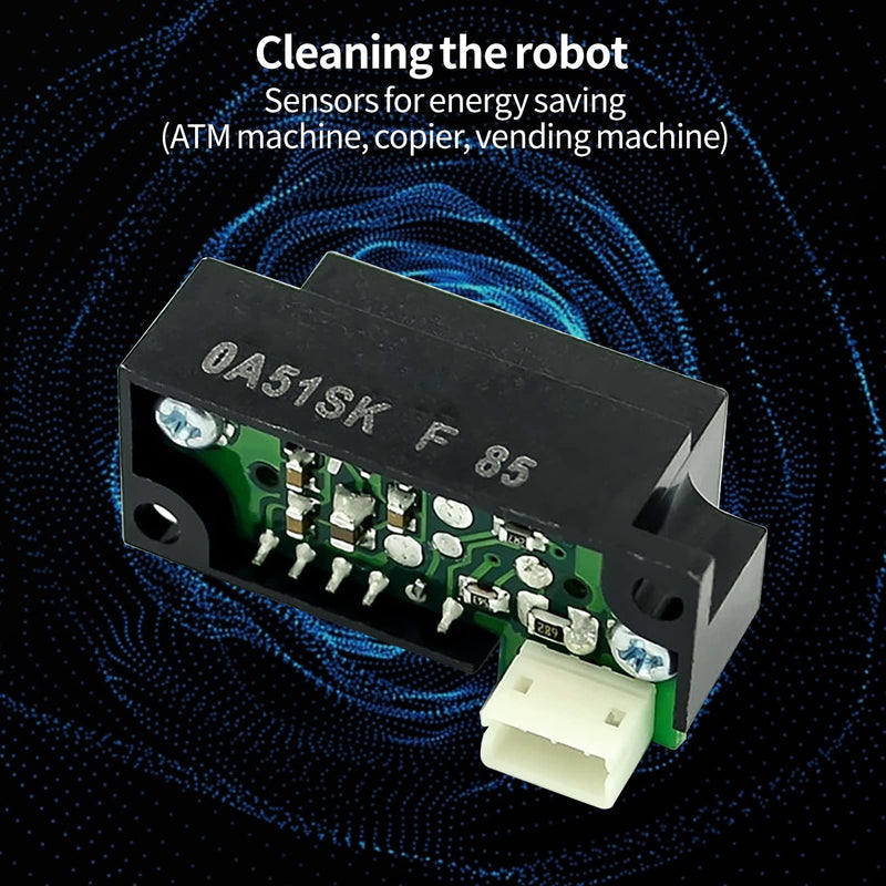 VIFERR GP2Y0A51SK0F Infrared Distance Sensor 30mA Infrared Distance Sensor Board Distance Sensor Module with Analog Line Output