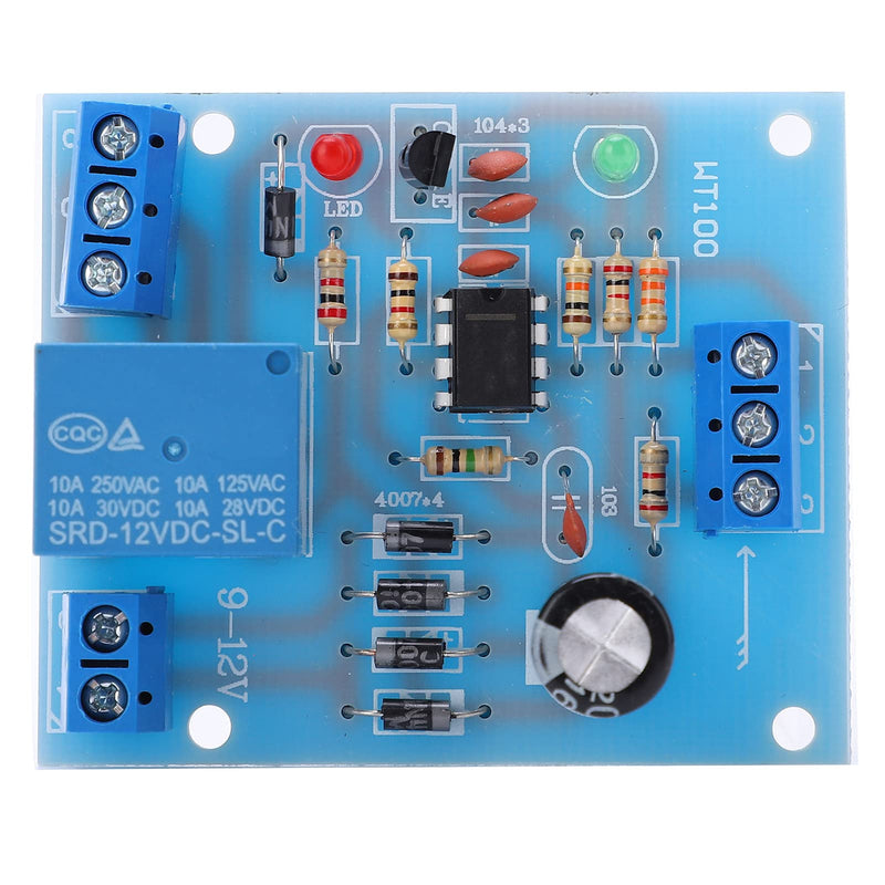 Fafeicy Level Controller Sensor Module, 9V-12V Water Level Controller Module Liquid Pump Sequence Control Switch Protection Board, for Pond Water Tank, Garage, Level Sensor