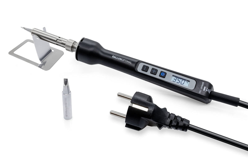 GALLUNOPTIMAL temperature controlled soldering iron - 150 watts, 80° - 480°C, with LCD display - temperature controlled, with calibration function, 230V - GOSprint150 150 watt version