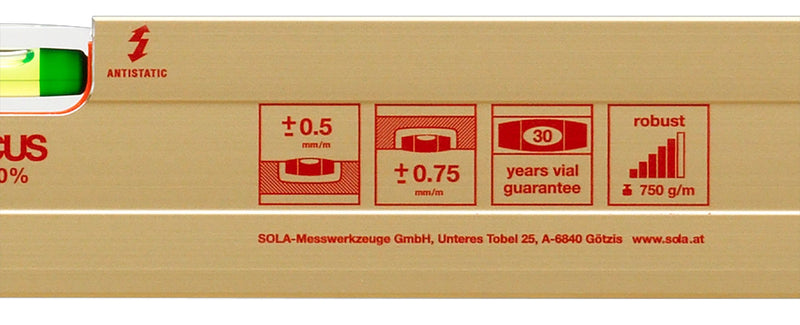 Sola Water Spirit Level, 1000MM
