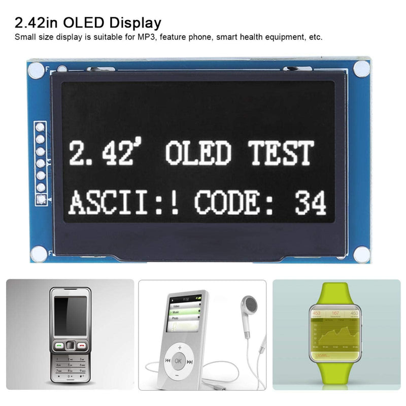 FTVOGUE 2.42 OLED Display Module SSD1309 Drive Liquid Crystal Screen