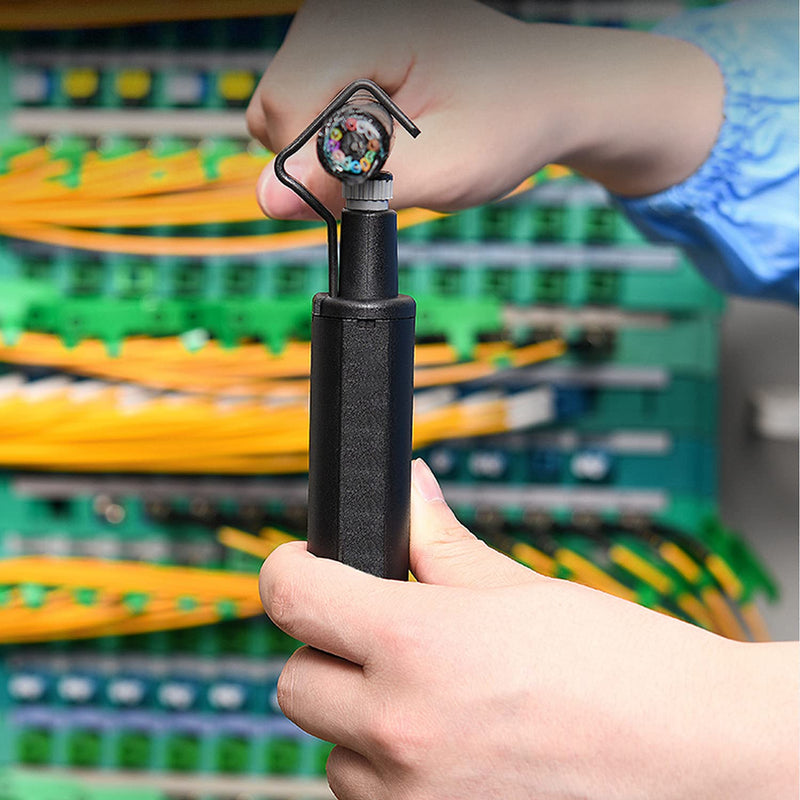 19-40mm Coaxial Mid Span Round Cable Stripper - With Adjustable Cutting Depth Cable Jacket Slitter, Radial Stripper, for Fast and Precise Removal of Cable Jackets - 3/4" to 1 5/8" Diameter 3/4" to 1 5/8"