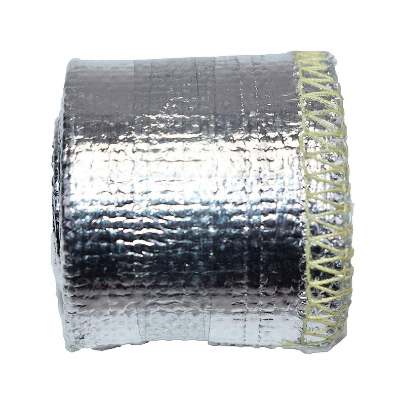 A-Team Performance Parts - Pliable Heat Sheath - Aluminized Sleeving and Fabric Material to Reflect Heat - With Ultimate Heat Shield Protection Barrier 3/4" x 36" (3 Feet) 3/4" x 3'