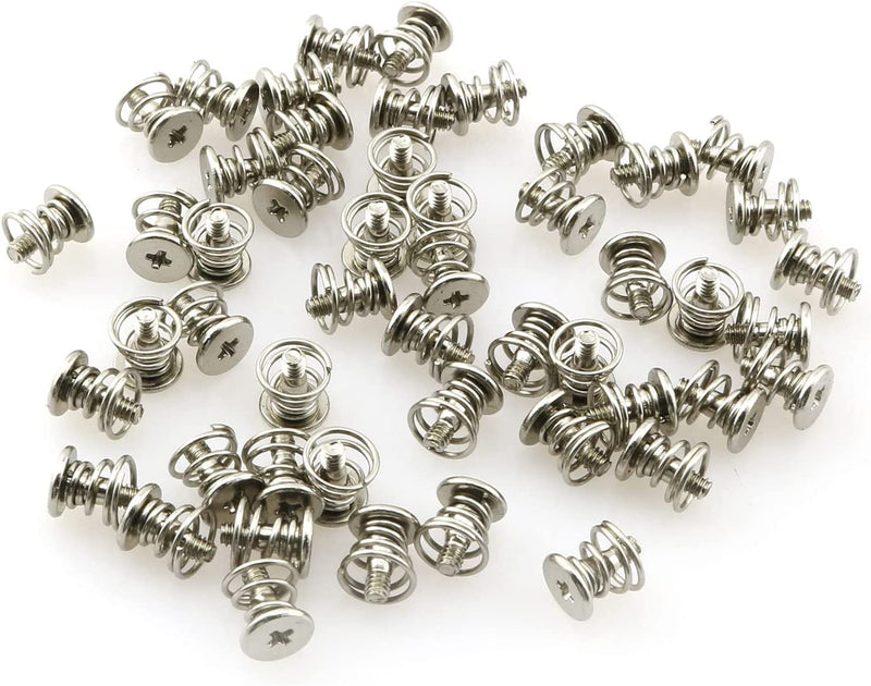 Easycargo 72pcs M2 Graphic Card Heatsink Screw Mounting Kit, GPU Spring Screws, Graphics Card Back Plate Heatsink Screws Heat Sinks Fastener