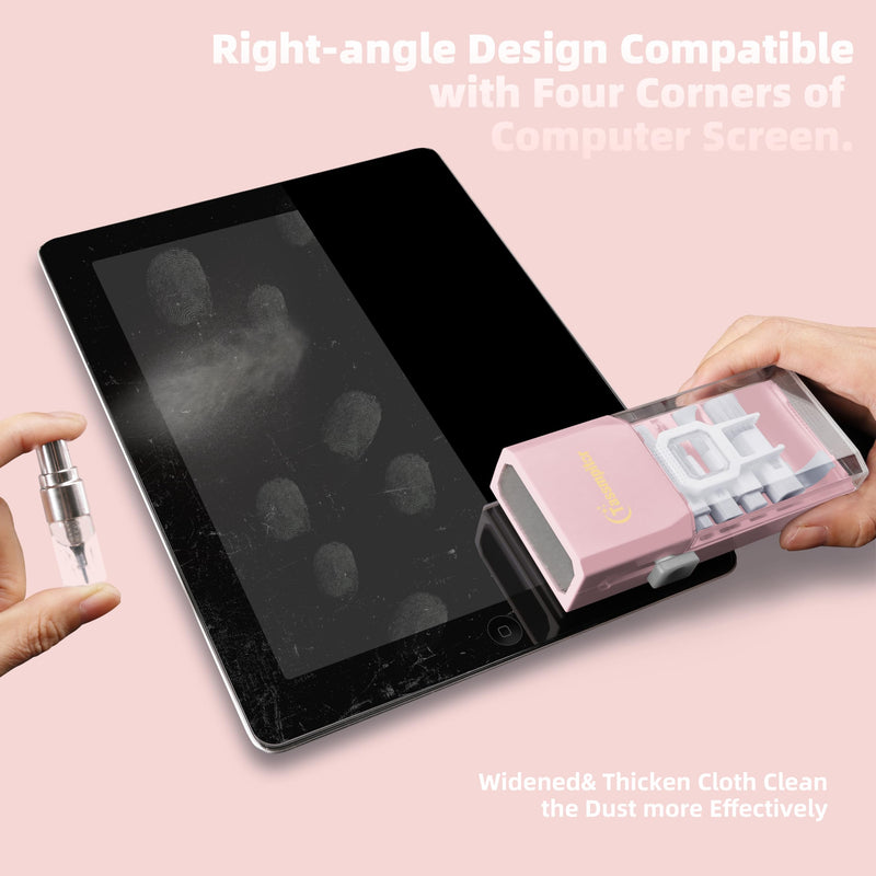 Keyboard Cleaning Kit, All in One Laptop Cleaning Kit for MacBook iPhone iPad Tablet, Multifunctional Keyboard Cleaner Compact Computer Cleaning Kit with Spray Brush Tool, Laptop Keyboard Cleaner