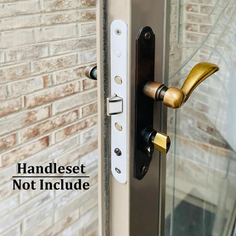 2-Point Bolt Mortise Lock Body Replacement for Pella Storm Door (Lock Mechanism Only) - White