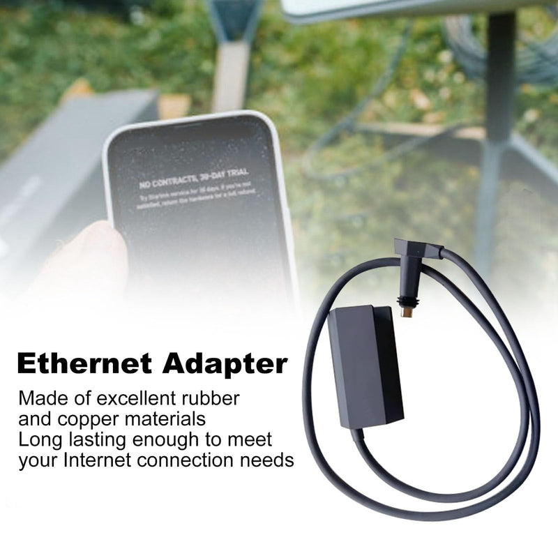 Ethernet Adapter for V2,Rectangle Dish Antenna Satellite USB Internet Powerline Kit, Internet Kit Satellite for V2