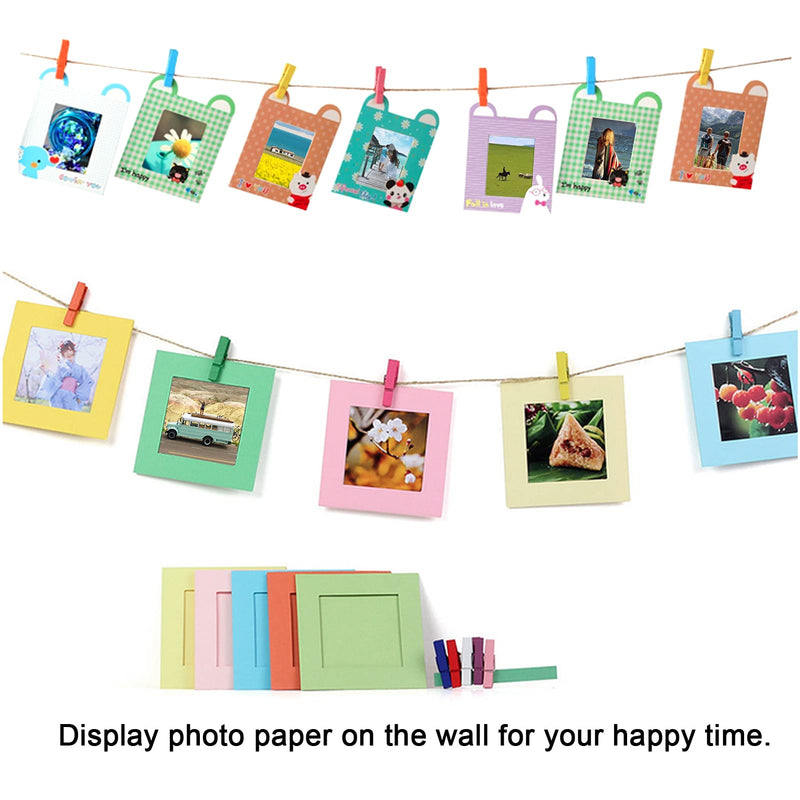 Colorful Mini 11 Accessories 312 Pcs Accessories Compatible with Mini 9 8 90 70 11 12 Include Mini Sticker for Film Desk Frames