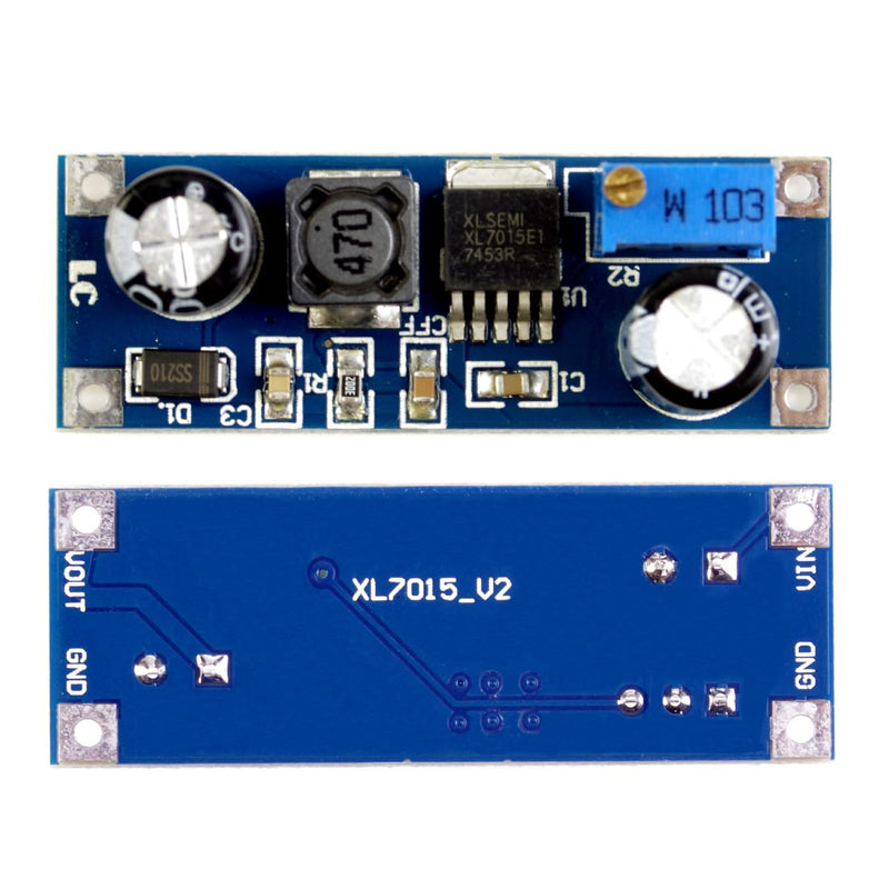 DC-DC Step Down Converter 5-80V to 5-20V Voltage Regulator XL7015 LAOMAO Voltage Regulator Power Supple Power Supply Module (3Pack)